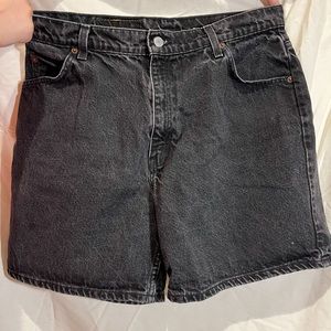 Black Levi 951 Shorts